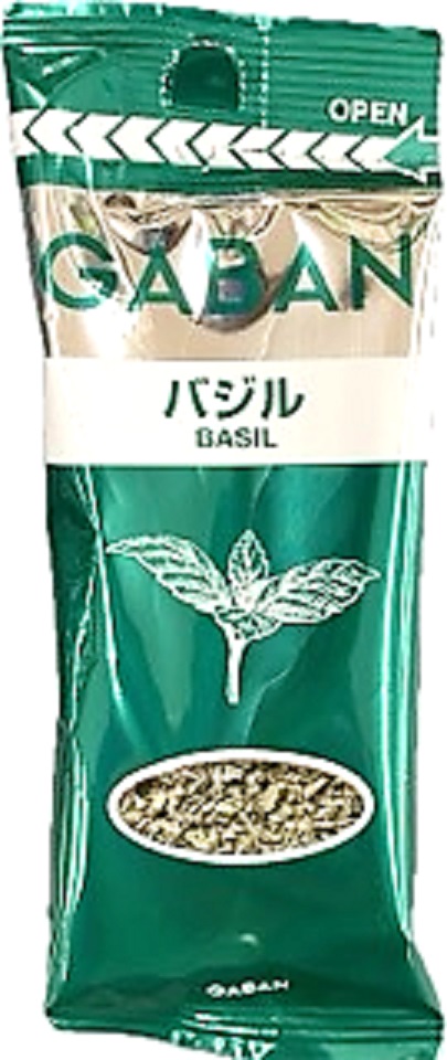 GABAN バジルホール袋6g ハウス食