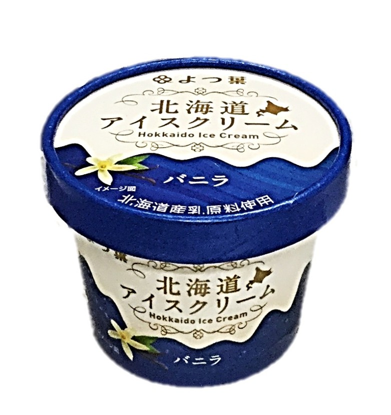 北海道アイスクリームバニラ114ml よ