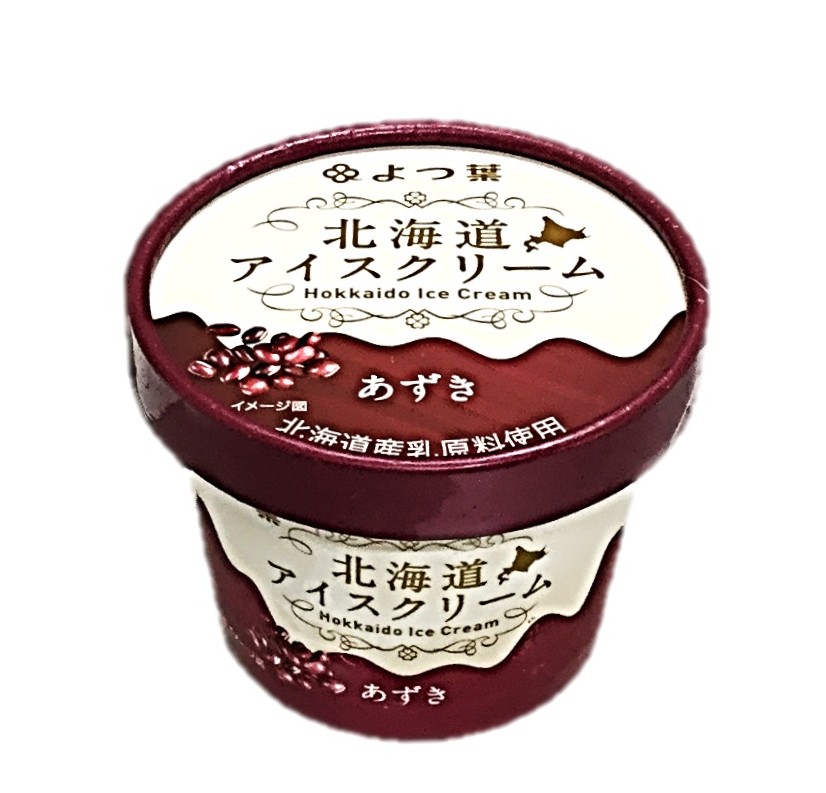 北海道アイスクリームあずき100ml よ