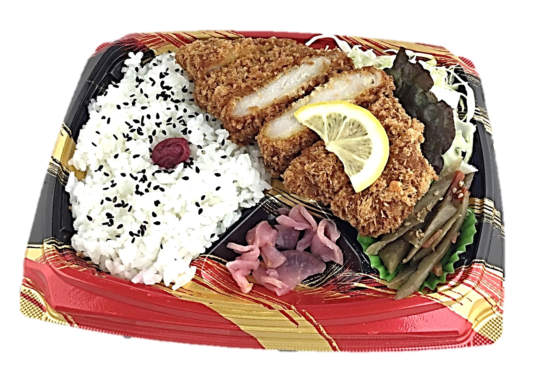 手作りローストンカツ弁当