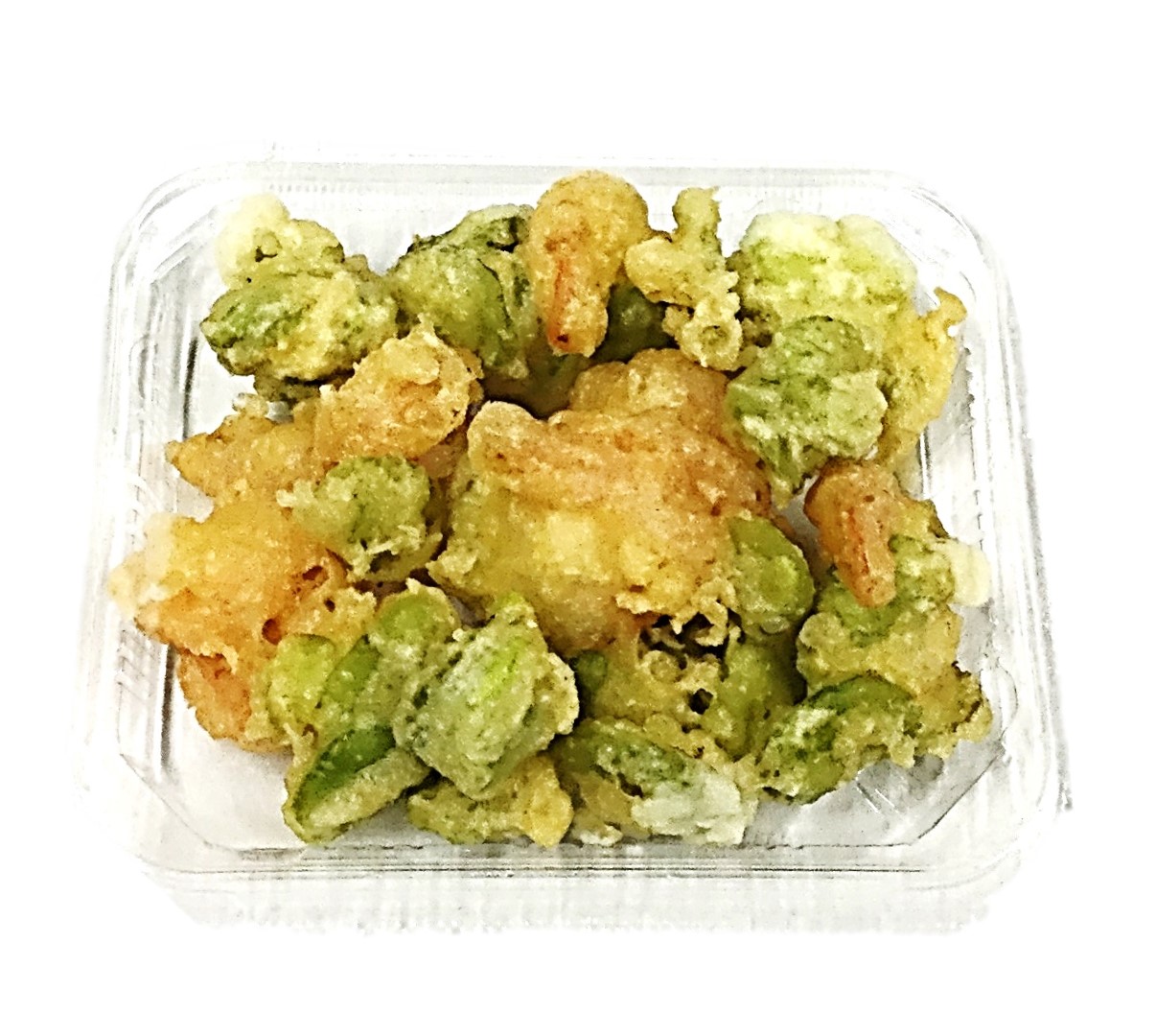 小えびとそら豆のつまみ揚げ