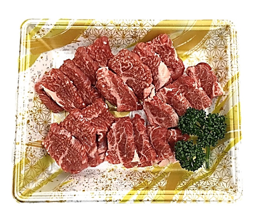 玄米育ち岩手めんこい黒牛(交雑種)肩ロー