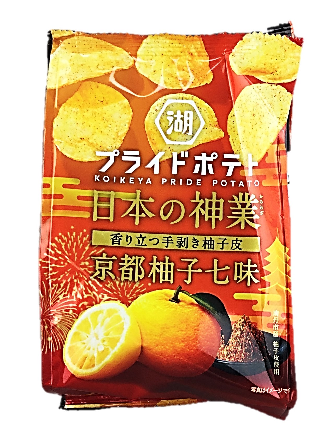 プライドポテト 京都柚子七味52g 湖池