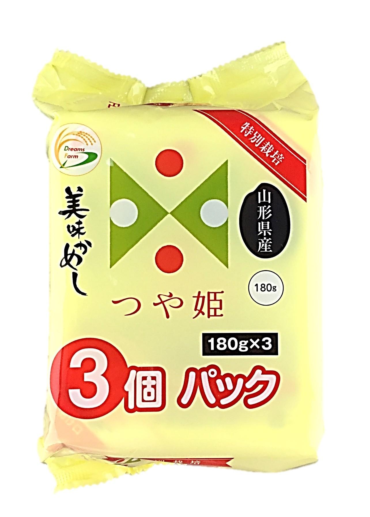 美味かめしつや姫180g×3P ドリーム