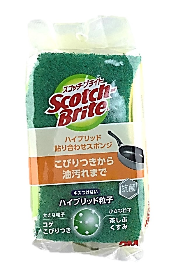 ハイブリッドスポンジ グリーン スリーエムジャパン