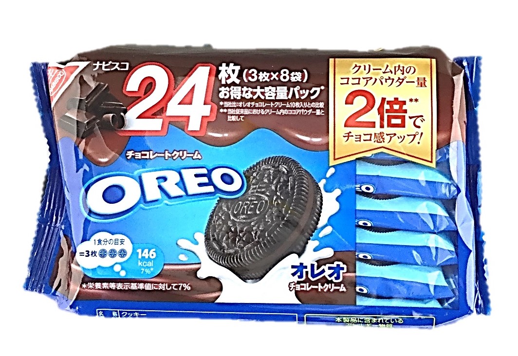 オレオファミリーパックチョコクリーム24