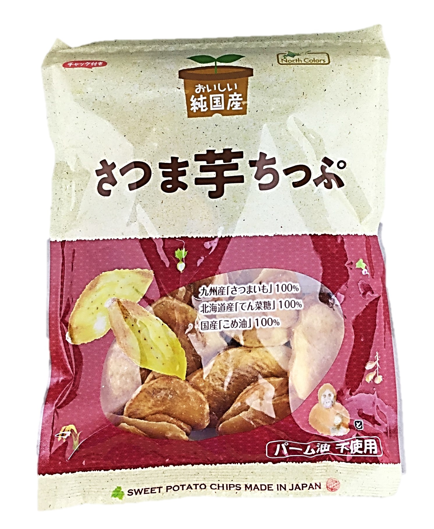 純国産さつま芋ちっぷ115g ノースカラ