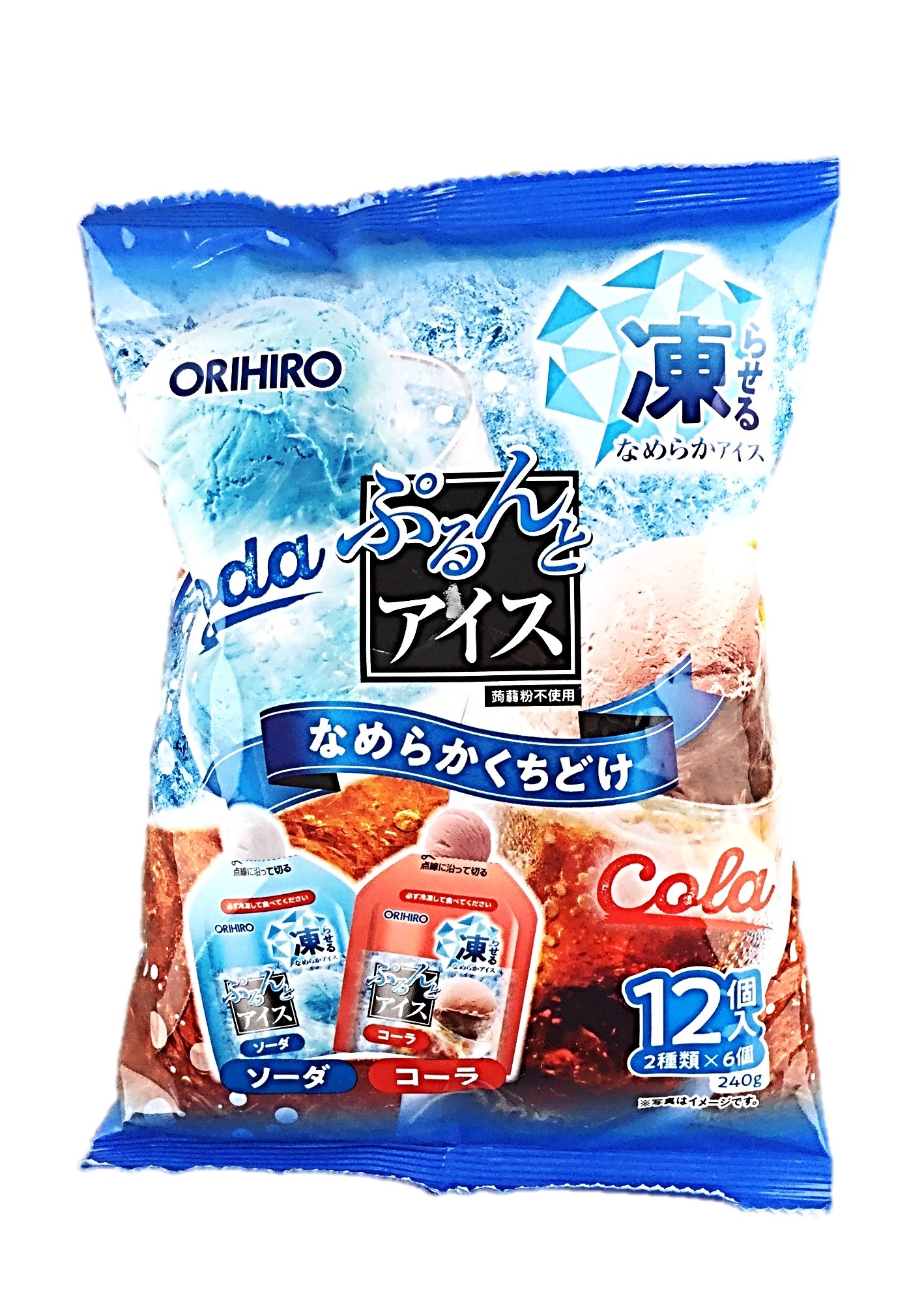 ぷるんとアイス ソーダコーラ240g オ