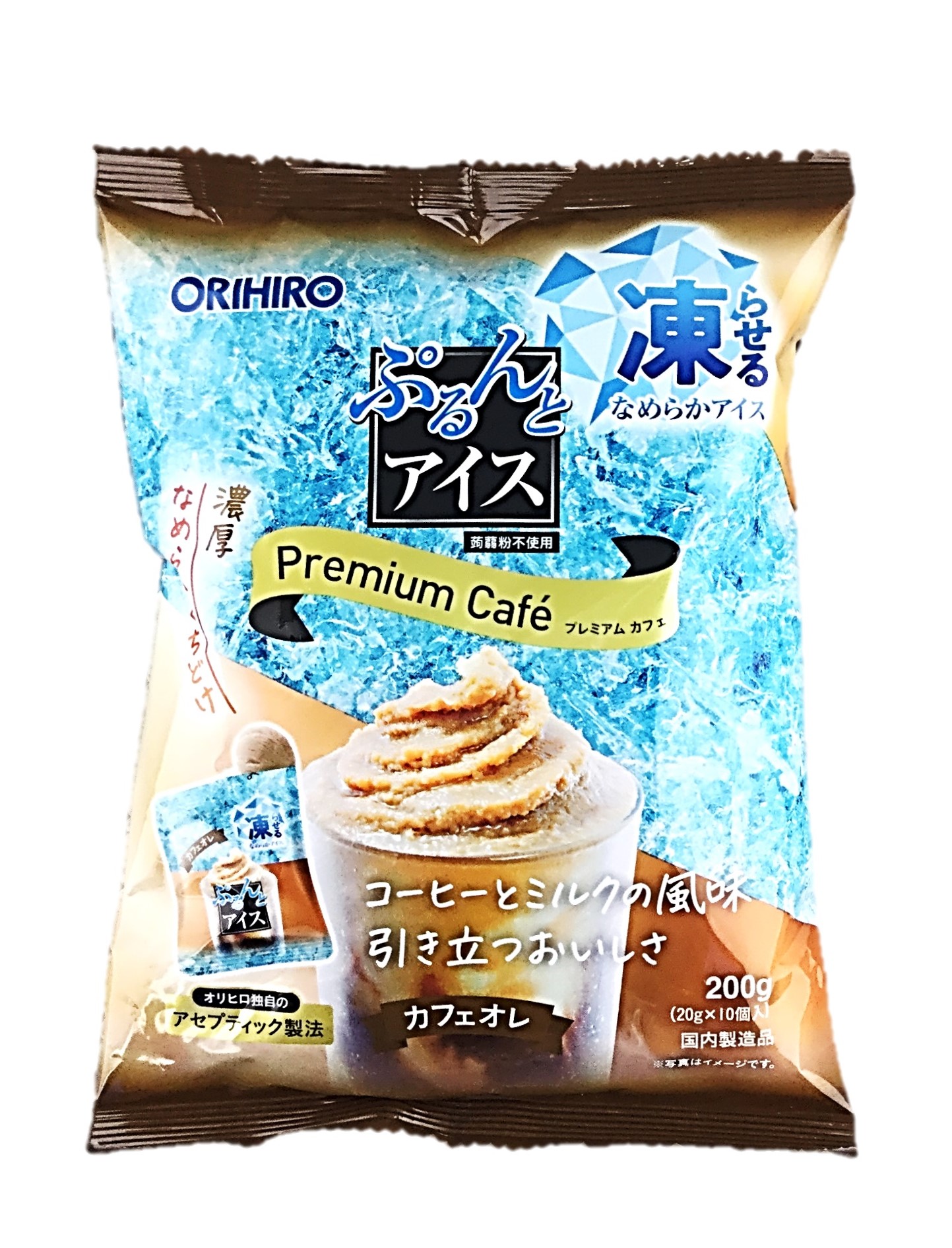 ぷるんとアイス カフェオレ200g オリ