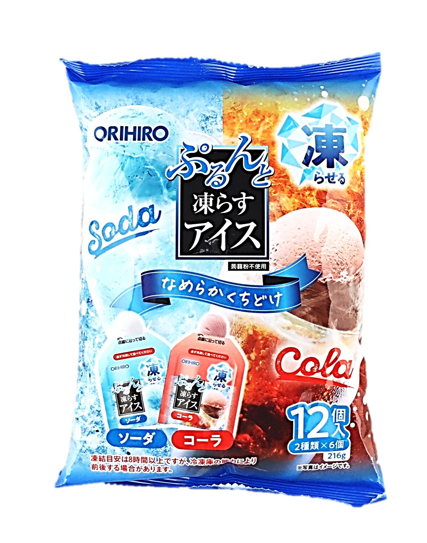 ぷるんとアイス ソーダコーラ216g オ
