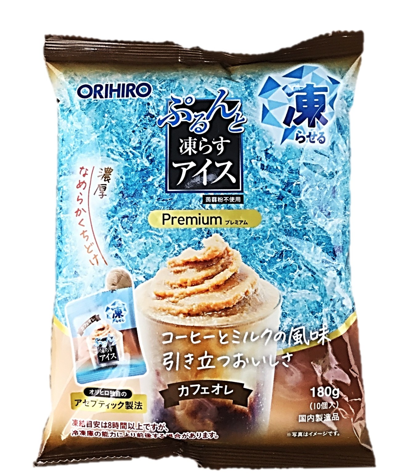 ぷるんとアイスカフェオレ180g オリヒ