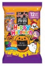 ハロウィン蒟蒻ゼリーグレープ＋オレンジ2