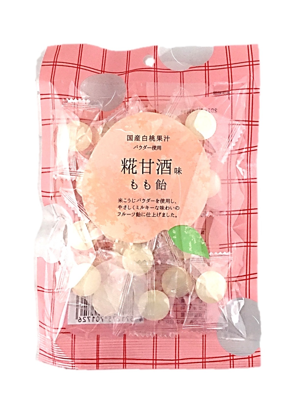 糀甘酒味 もも飴70g リズミックアンド