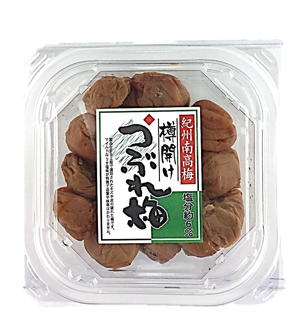 紀州うす塩つぶれ梅200g クリヤマフー