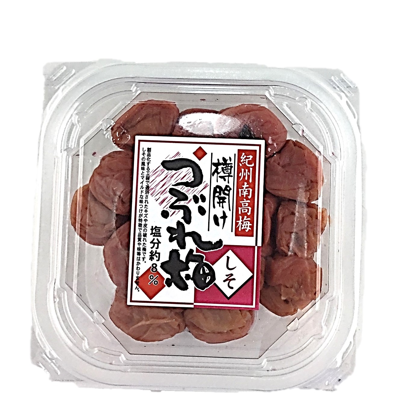 紀州しそ風味つぶれ梅200g クリヤマフ