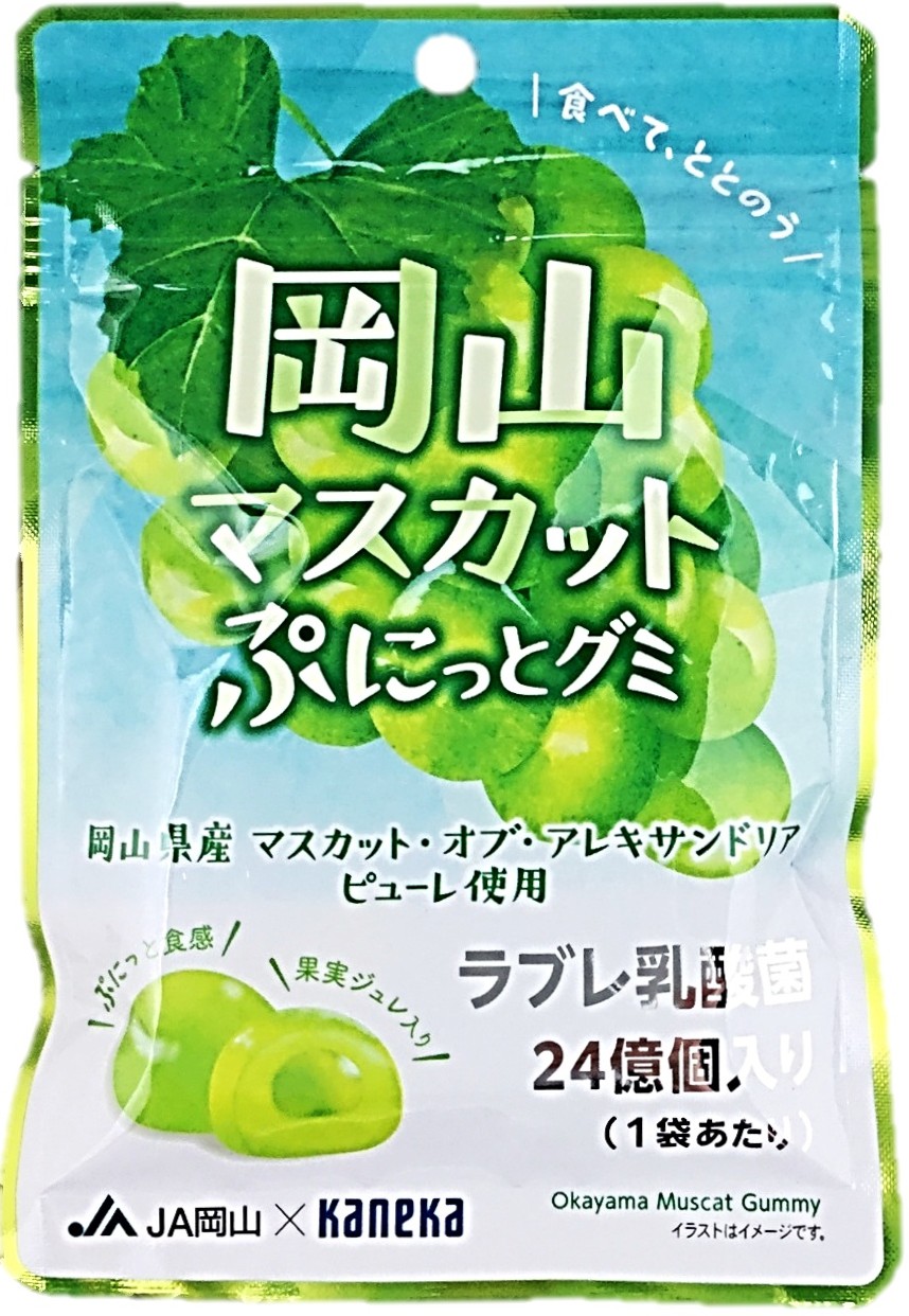 岡山マスカットグミ ラブレ乳酸菌入40g