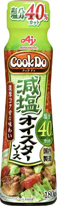 CookDo減塩オイスターソース180g