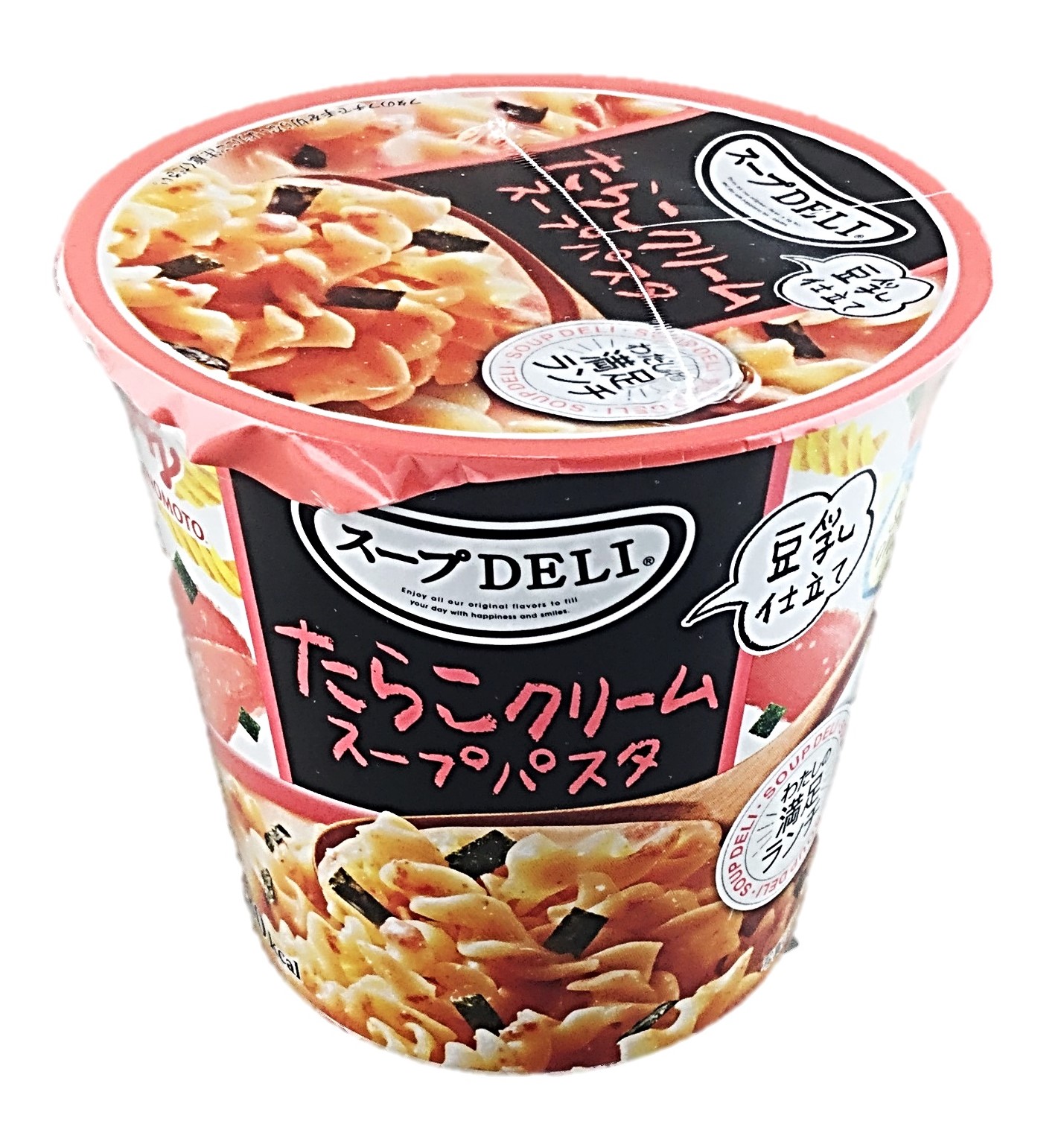 スープDELI たらこクリームパスタ 豆