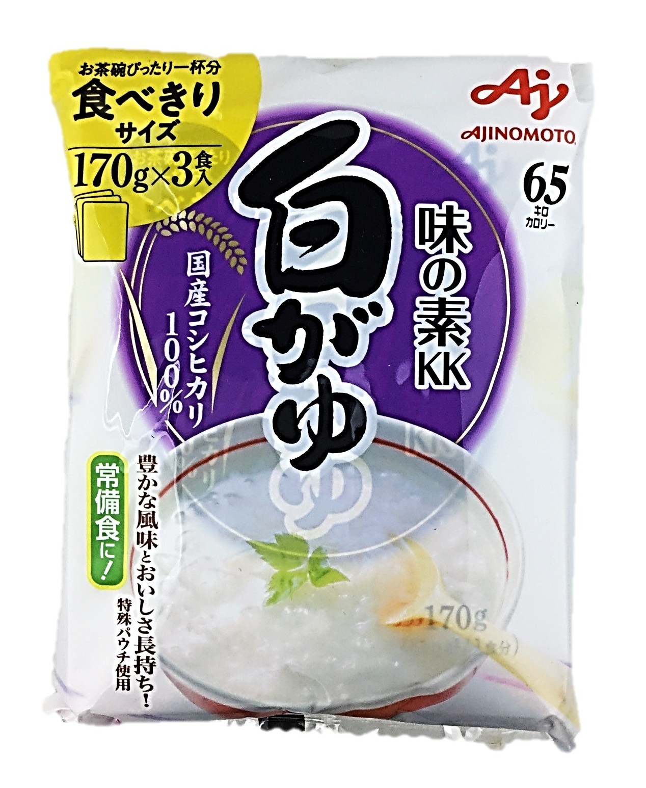 白がゆ 170g 3食入510g 味の素