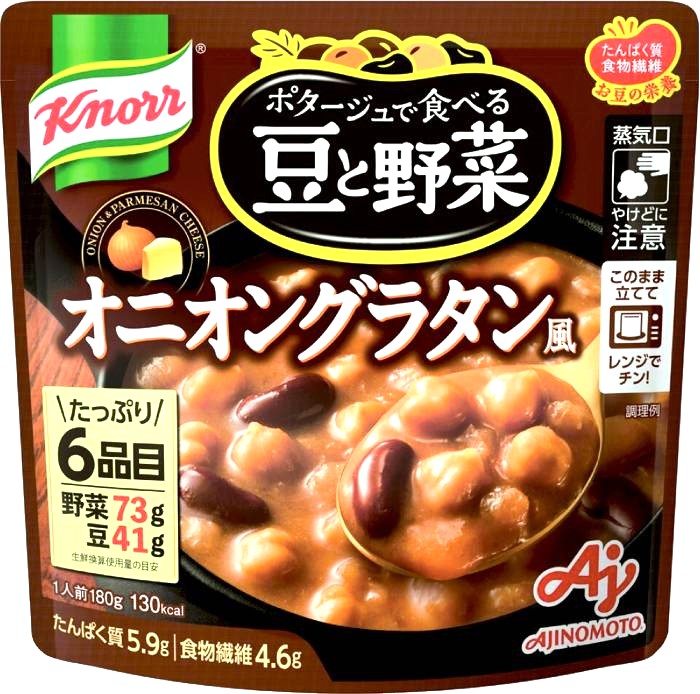 豆と野菜 オニオングラタン風180g ク