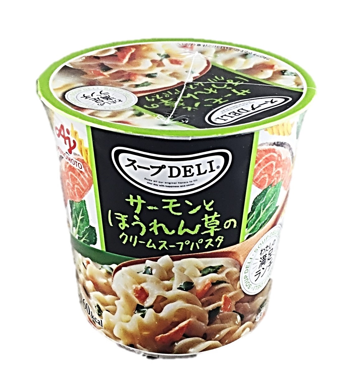 スープDELI サーモンとほうれん草のク