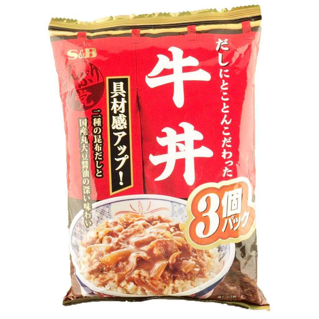 どんぶり党牛丼3食360g ヱスビー食品