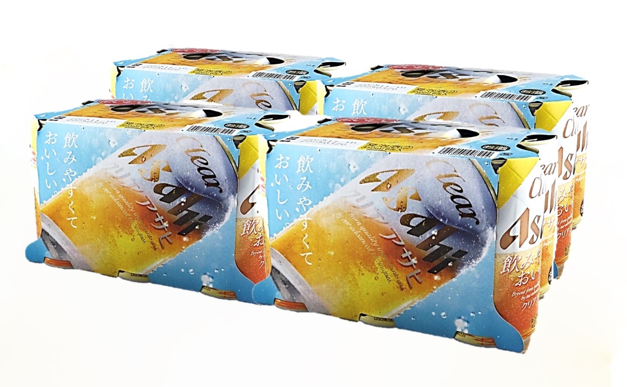 クリアアサヒ350ml×6×4 アサヒ