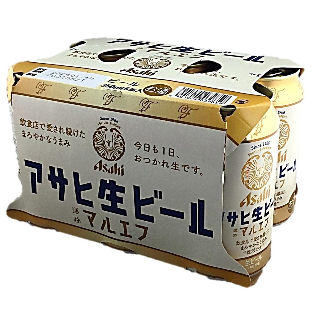 アサヒ生ビール350ml×6 アサヒ