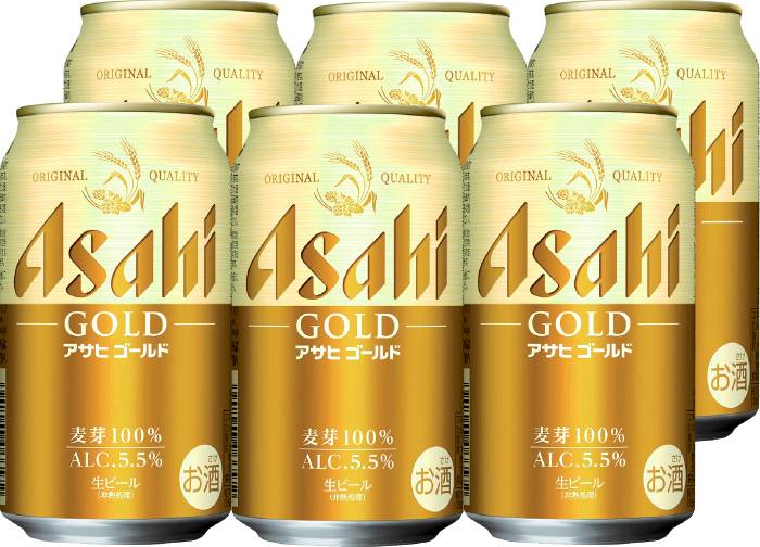 ゴールド350ml×6 アサヒ