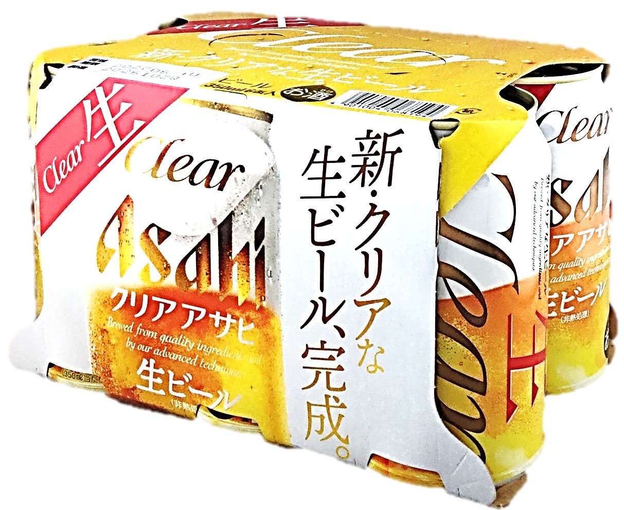 クリアアサヒ生350ml×6 アサヒ