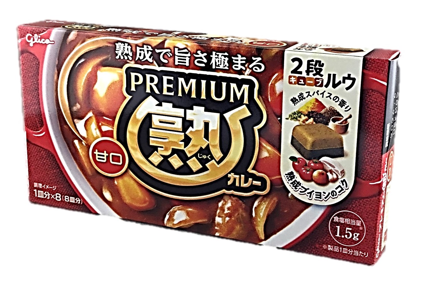 プレミアム熟カレー甘口160g 江崎グリ