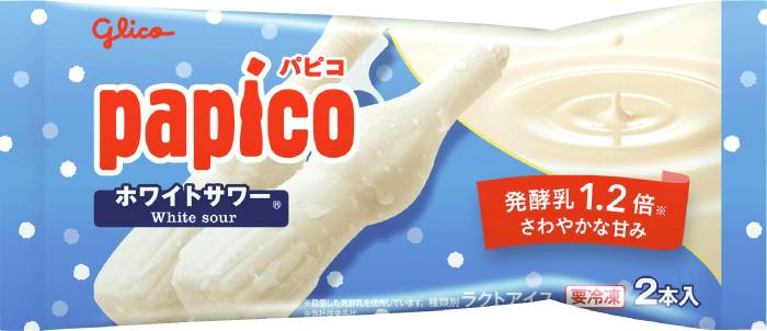 パピコ ホワイトサワー160ml グリコ