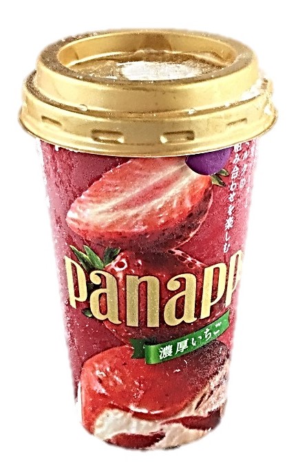 パナップ濃厚いちご155ml グリコ