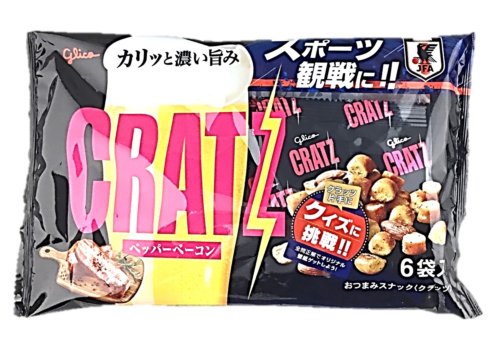 クラッツ<ペッパーベーコン>6袋96g