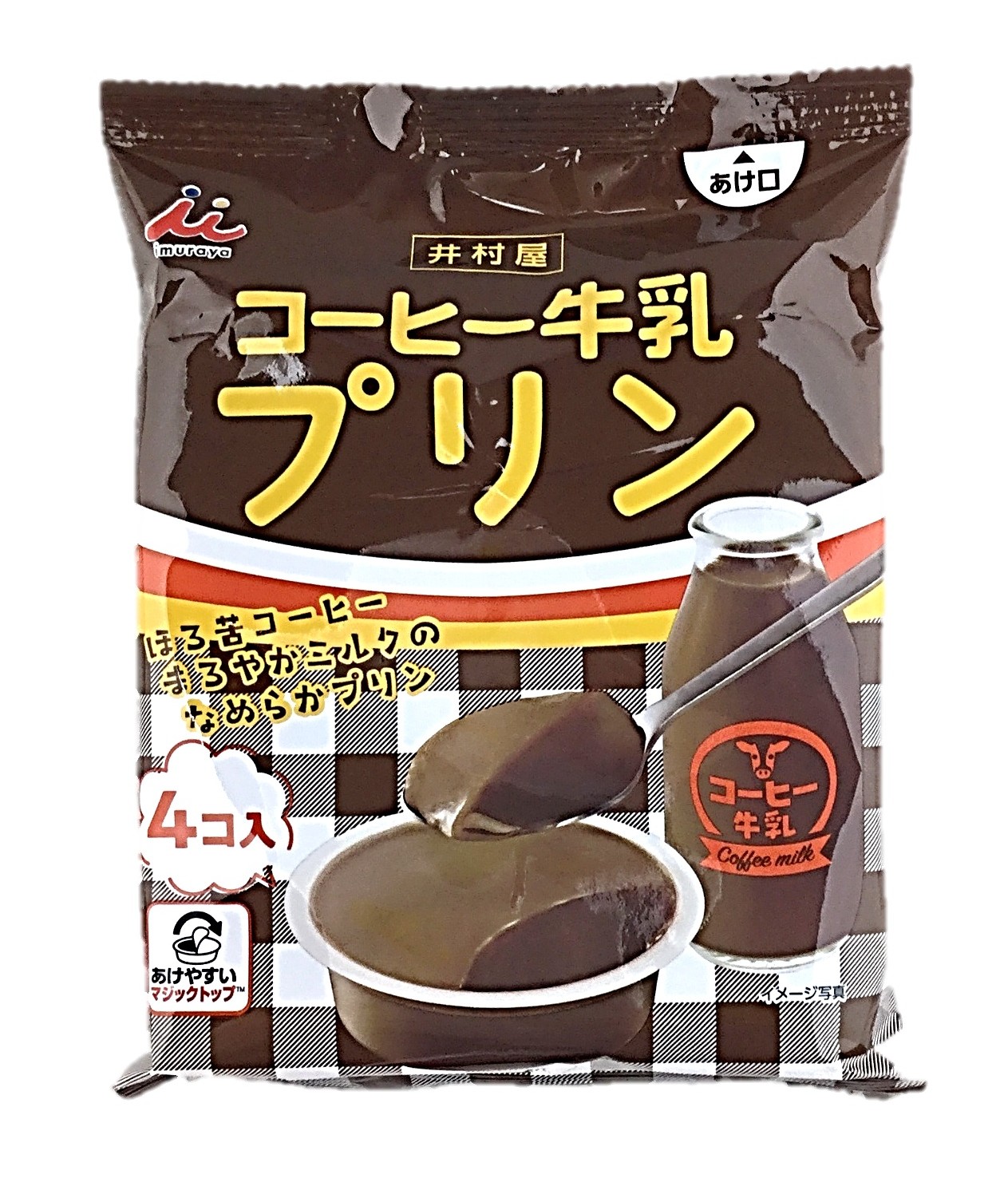袋入コーヒー牛乳プリン4個 井村屋