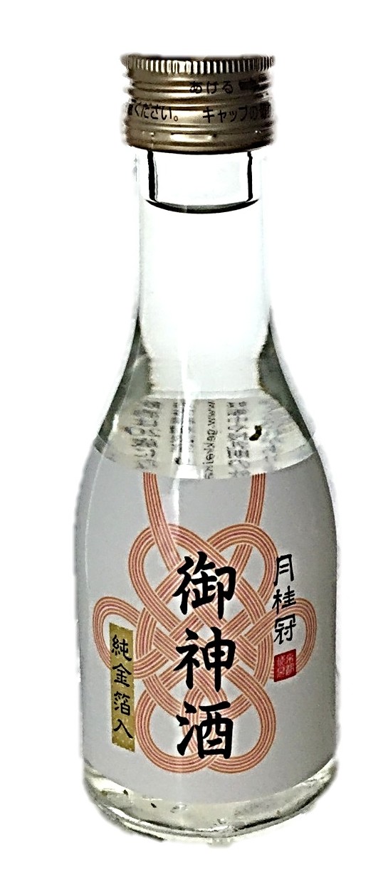 御神酒純金箔入180ml 月桂冠