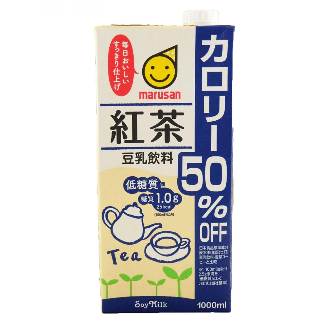 豆乳飲料紅茶カロリー50%オフ1000ml マル