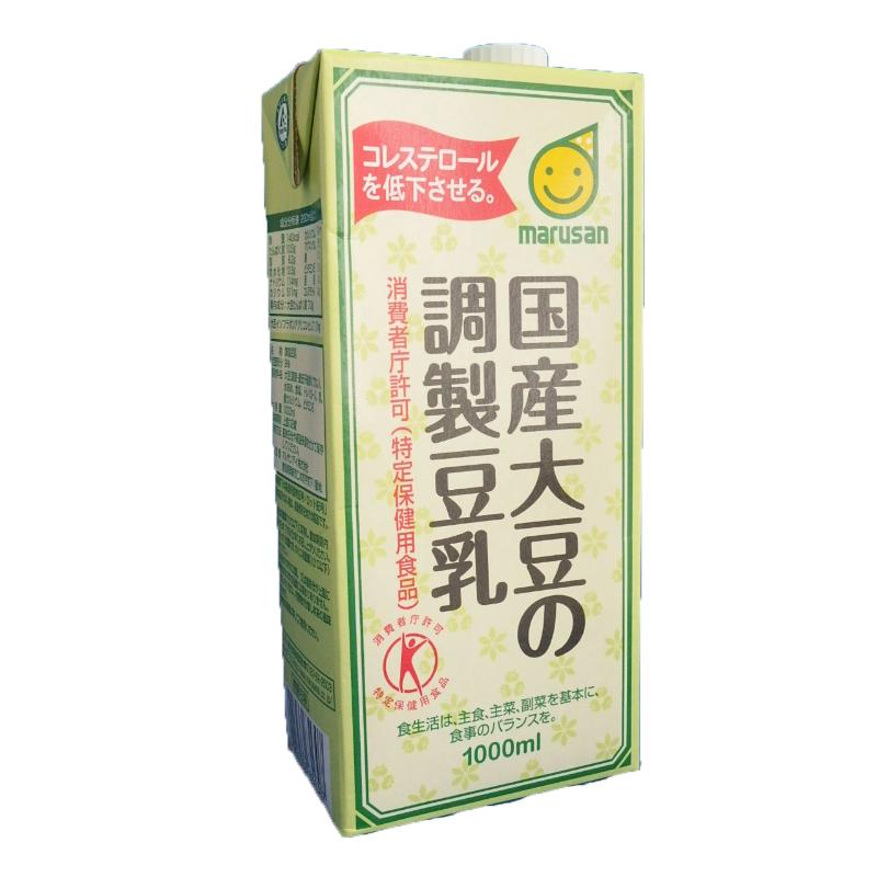 国産大豆の調整豆乳1000ml マルサン