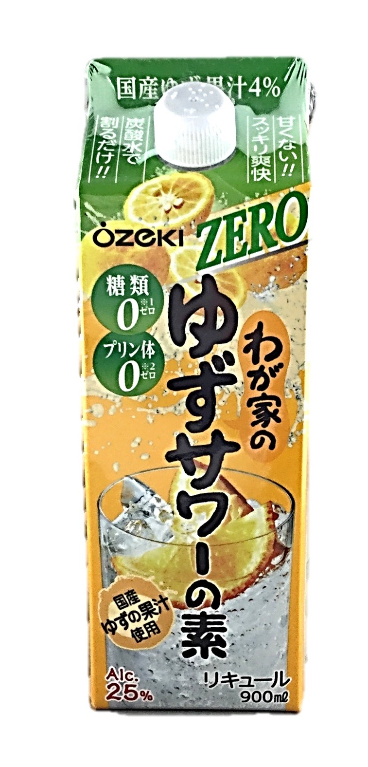 わが家のゆずサワーの素 ZERO900m