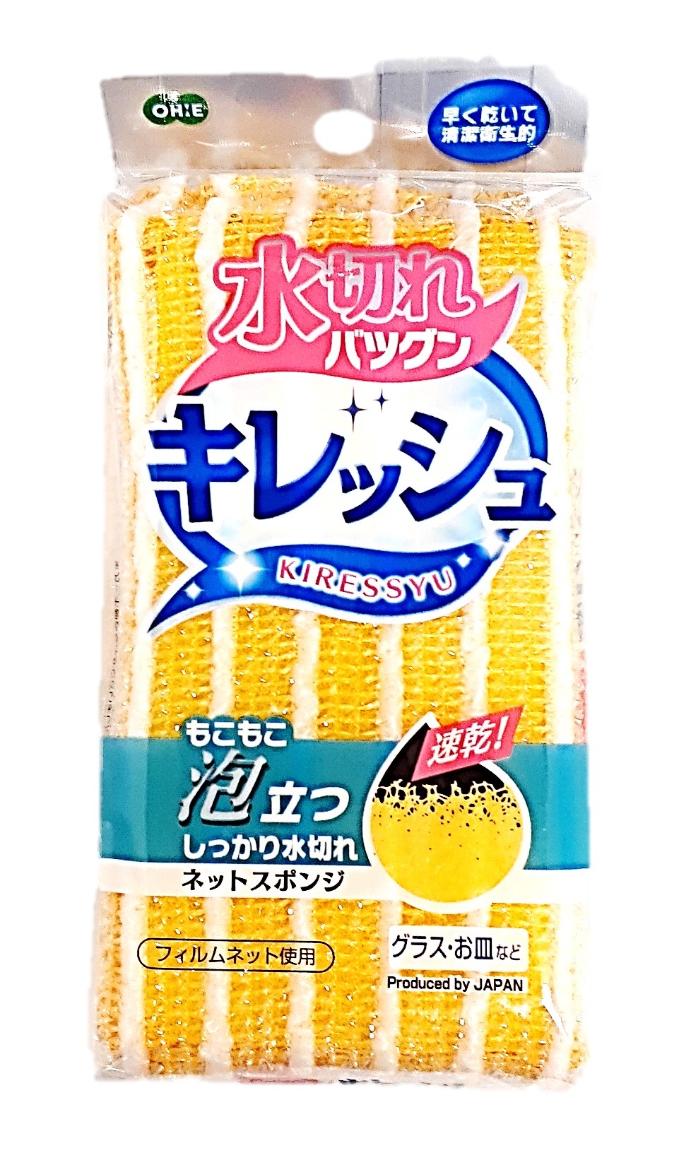 キレッシュネットスポンジ1個 オーエ