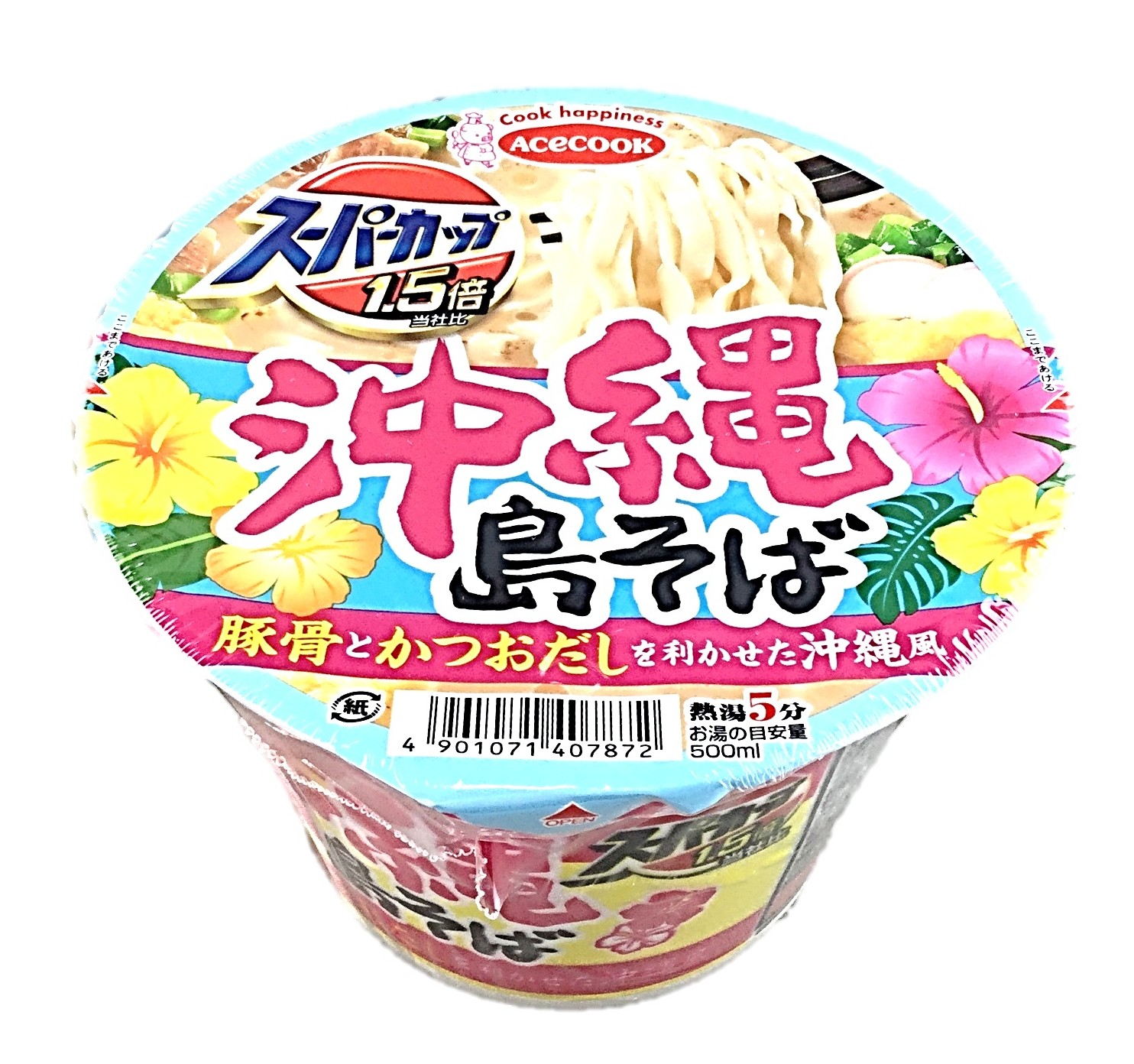 スーパーカップ1.5倍沖縄島そば103g