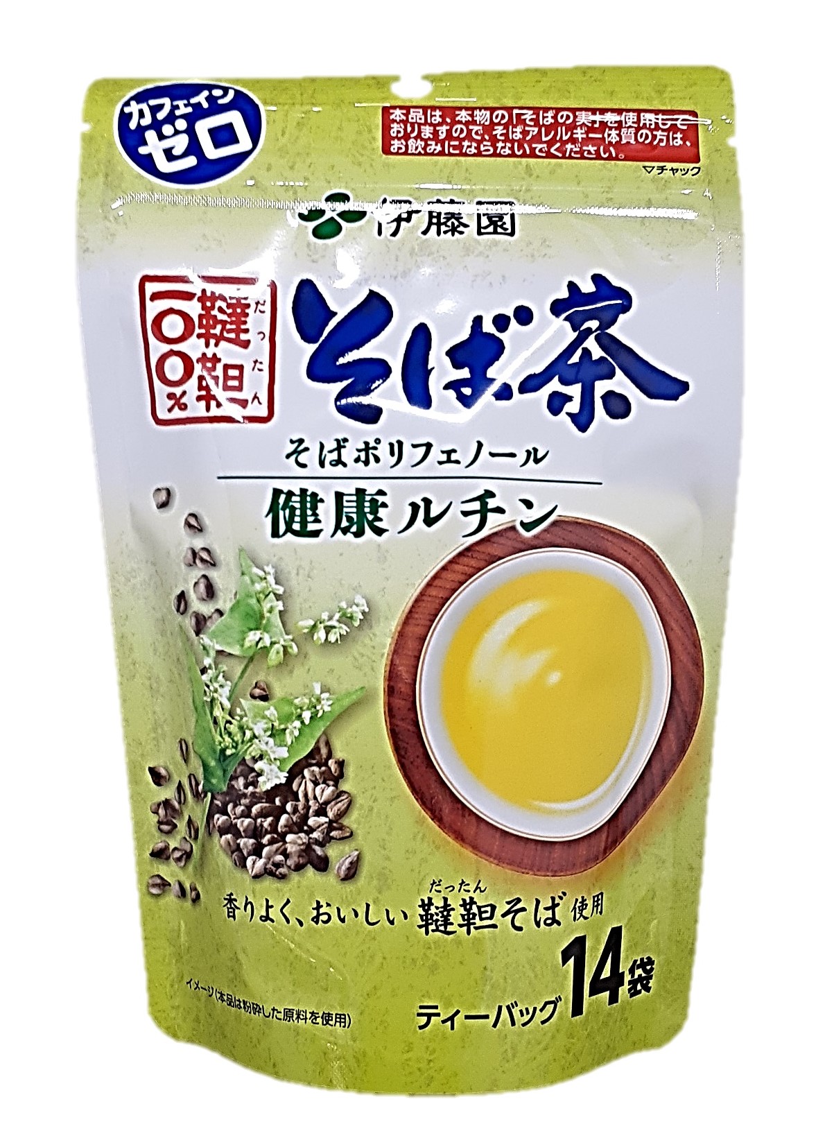 韃靼100%そば茶ティーバッグ14袋 伊