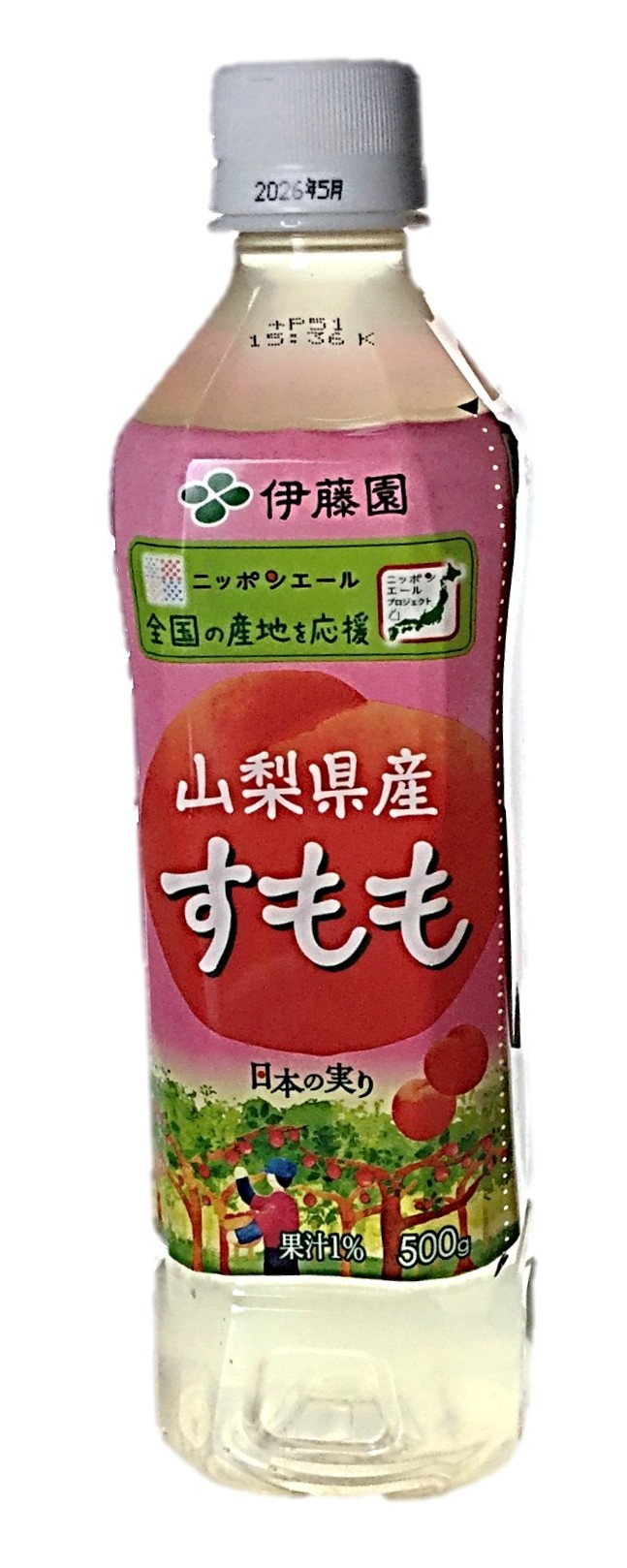 PETニッポンエール山梨県産すもも500