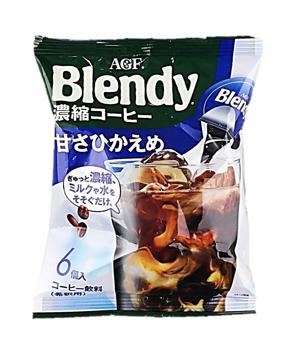 ブレンディポーション甘さ18gx6 味の