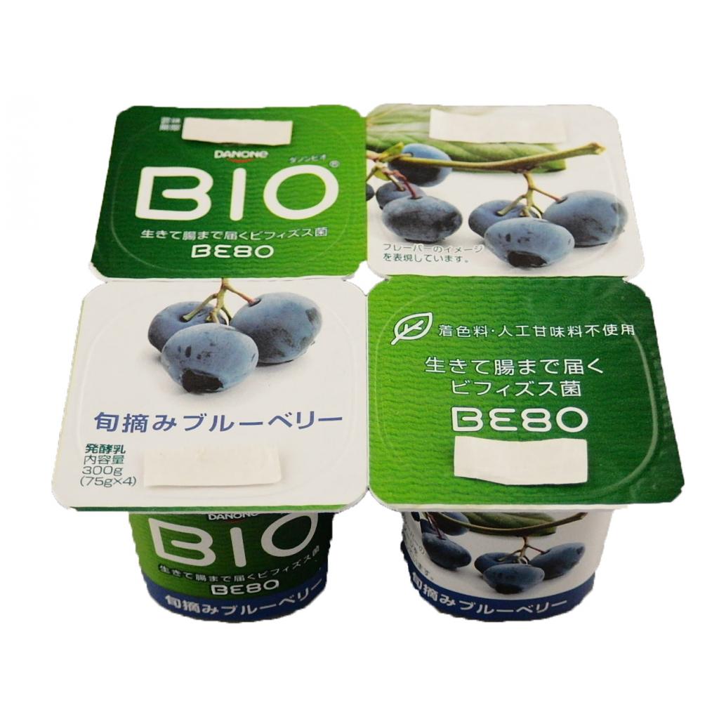 ビオ旬摘みブルーベリー75g×4 ダノン