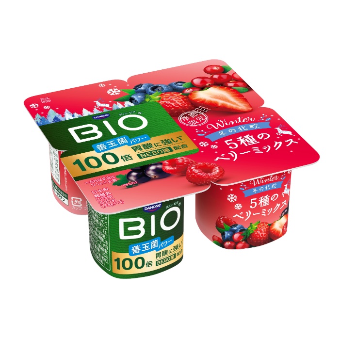 ビオ 5種のベリーミックス75g×4 ダ