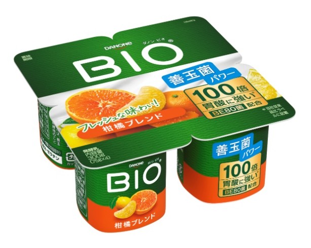 ビオ 柑橘ブレンド75g×4 ダノン