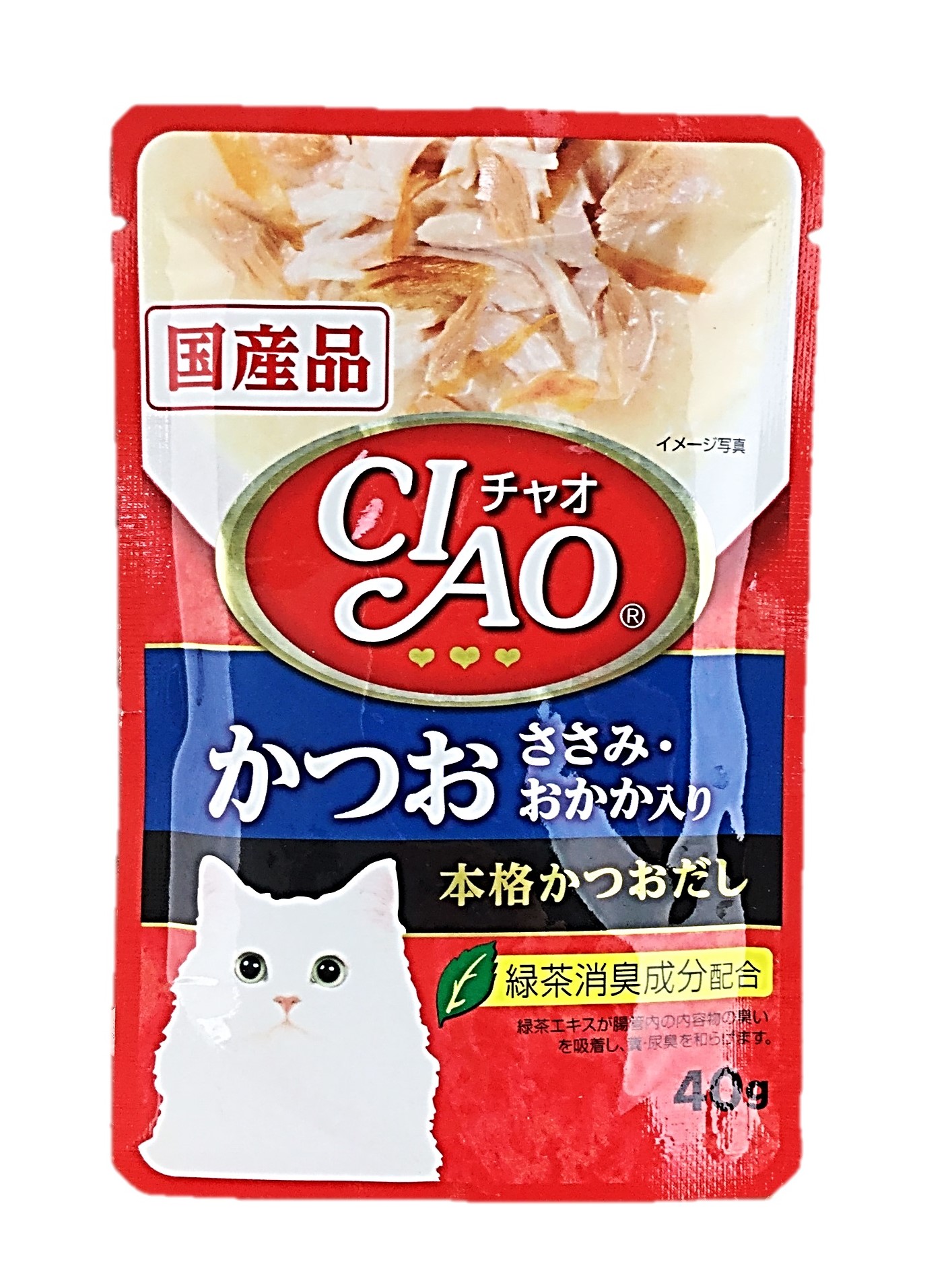 チャオパウチかつお・ささみ・おかか入り4