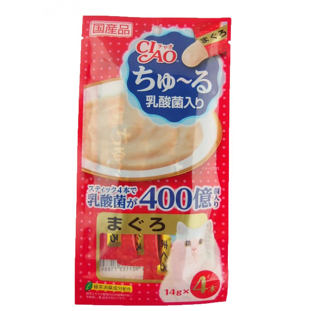 ちゅーる 乳酸菌入りまぐろ14gx4本