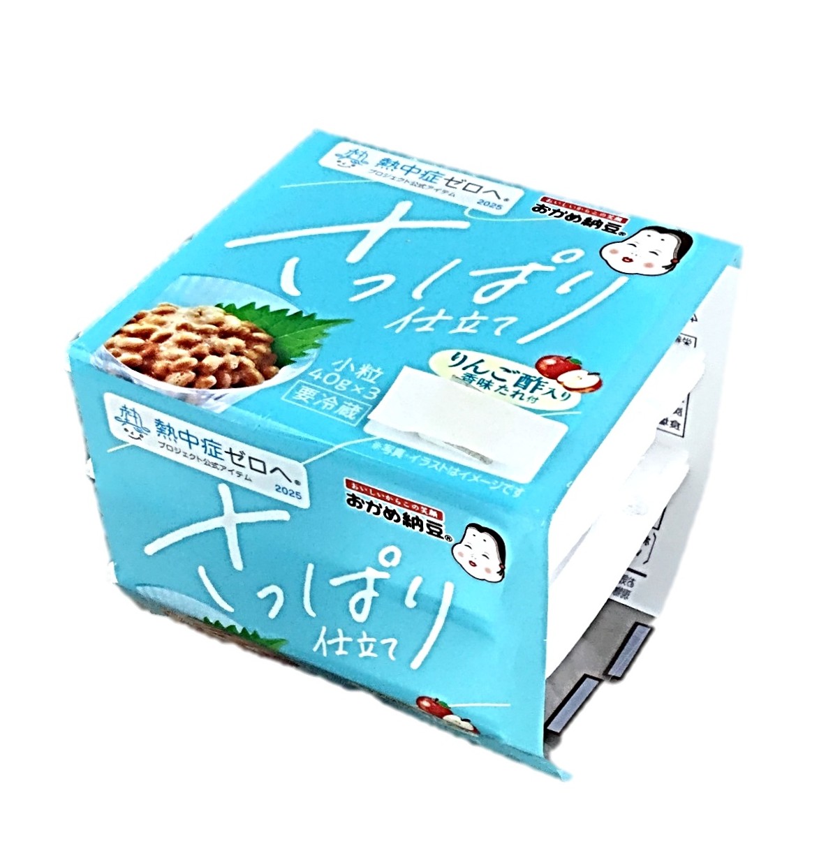 さっぱり仕立て納豆40g×3 おかめ納豆